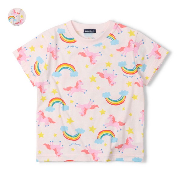 🆕【⭐訂購⭐】🌀 🇯🇵 日本直送🇯🇵 #日本製 彩虹 pony 印花短袖Tee🌀 [ELDA-0241][260526]