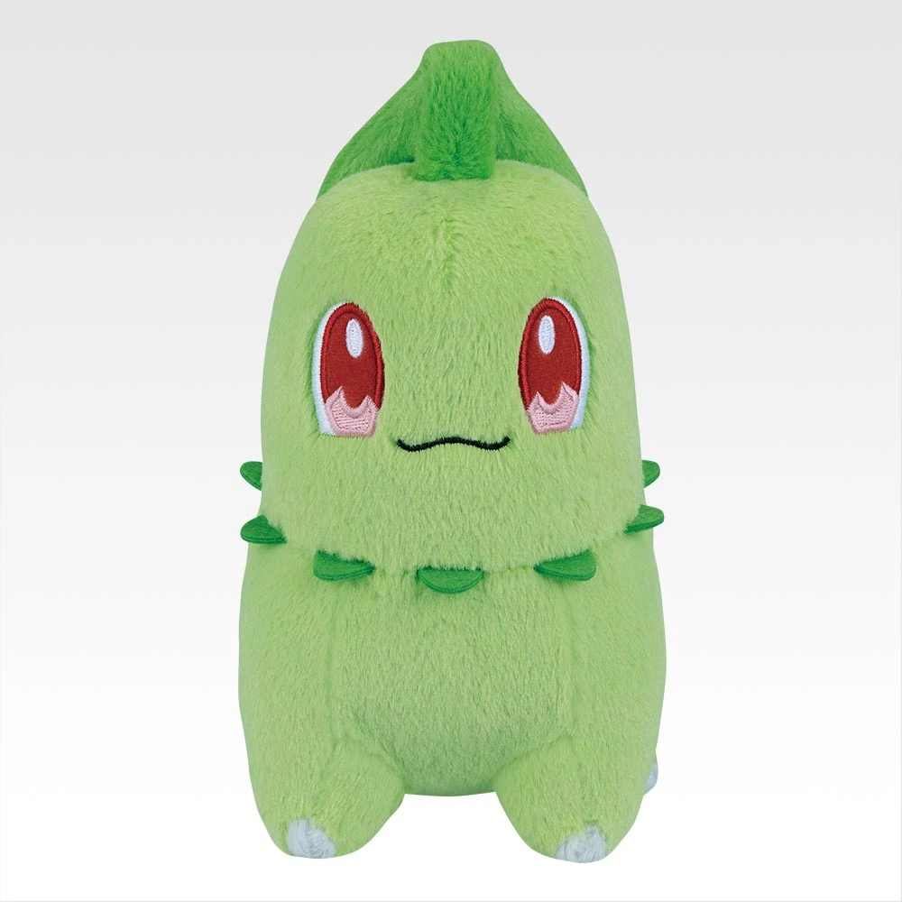 【D賞】Pokémon 30th ANNIVERSARY vol.1 一番賞城都地區即將離開的寶可夢毛公仔 - 菊草葉