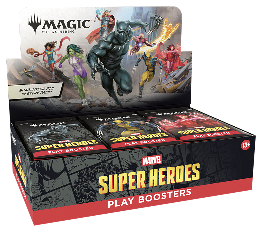 Marvel Super Heros - Play Booster