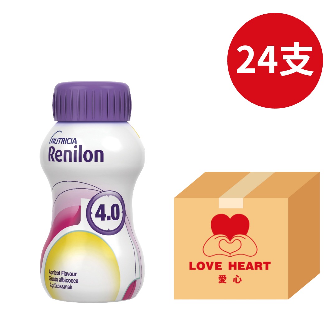 NUTRICIA Renilon 腎宜康4.0 Apricot 杏脯味 125ml 