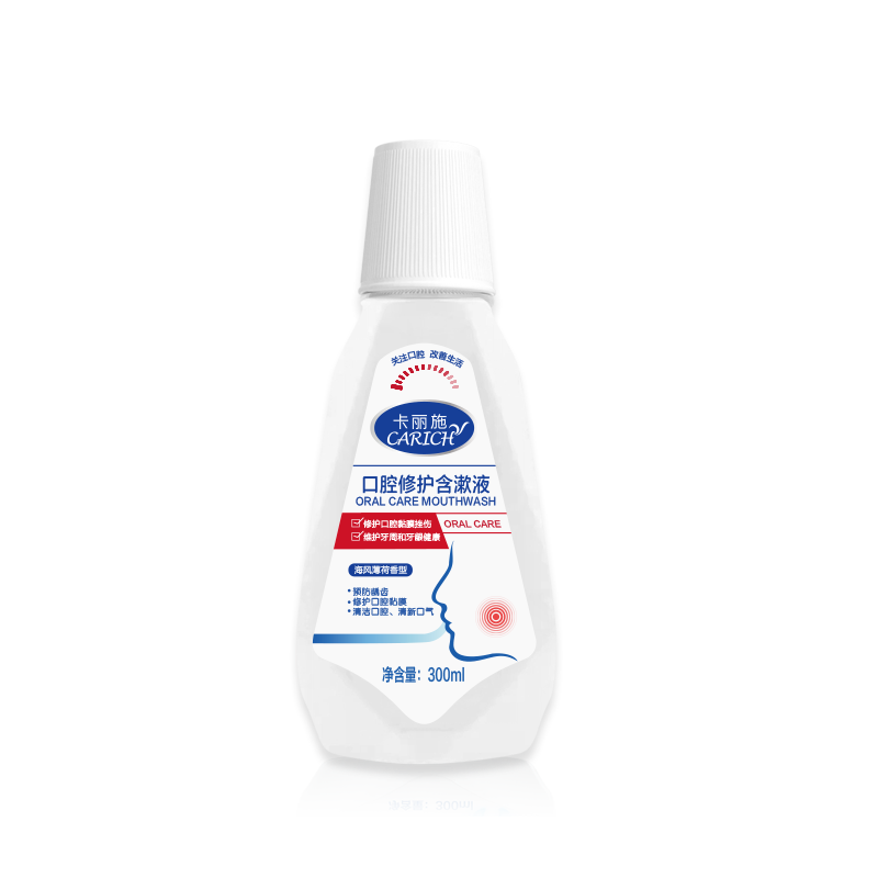 52202 漱口水 卡丽施口腔修护含漱液/300ml gl
