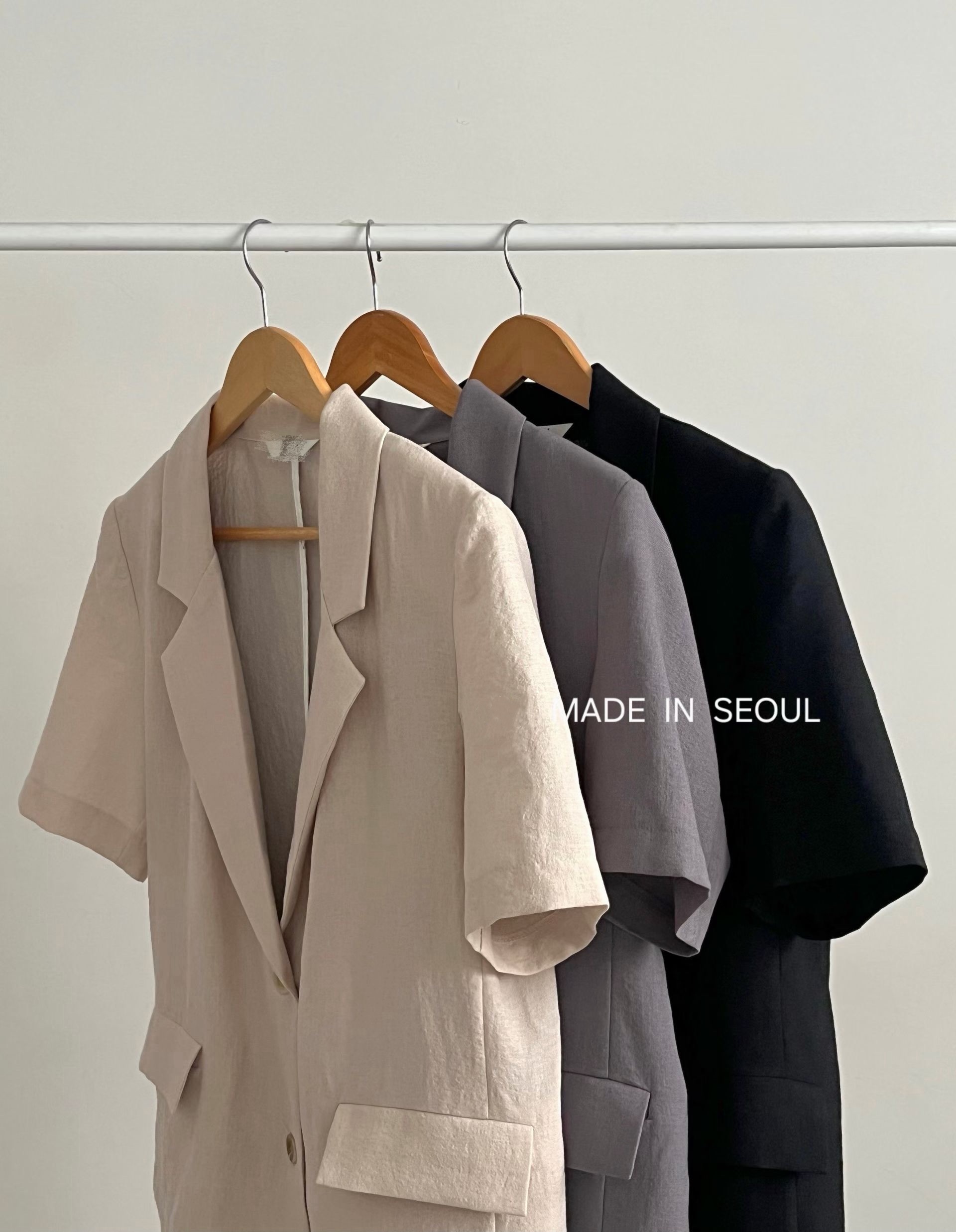 G6255 韓國🇰🇷短袖西裝外套