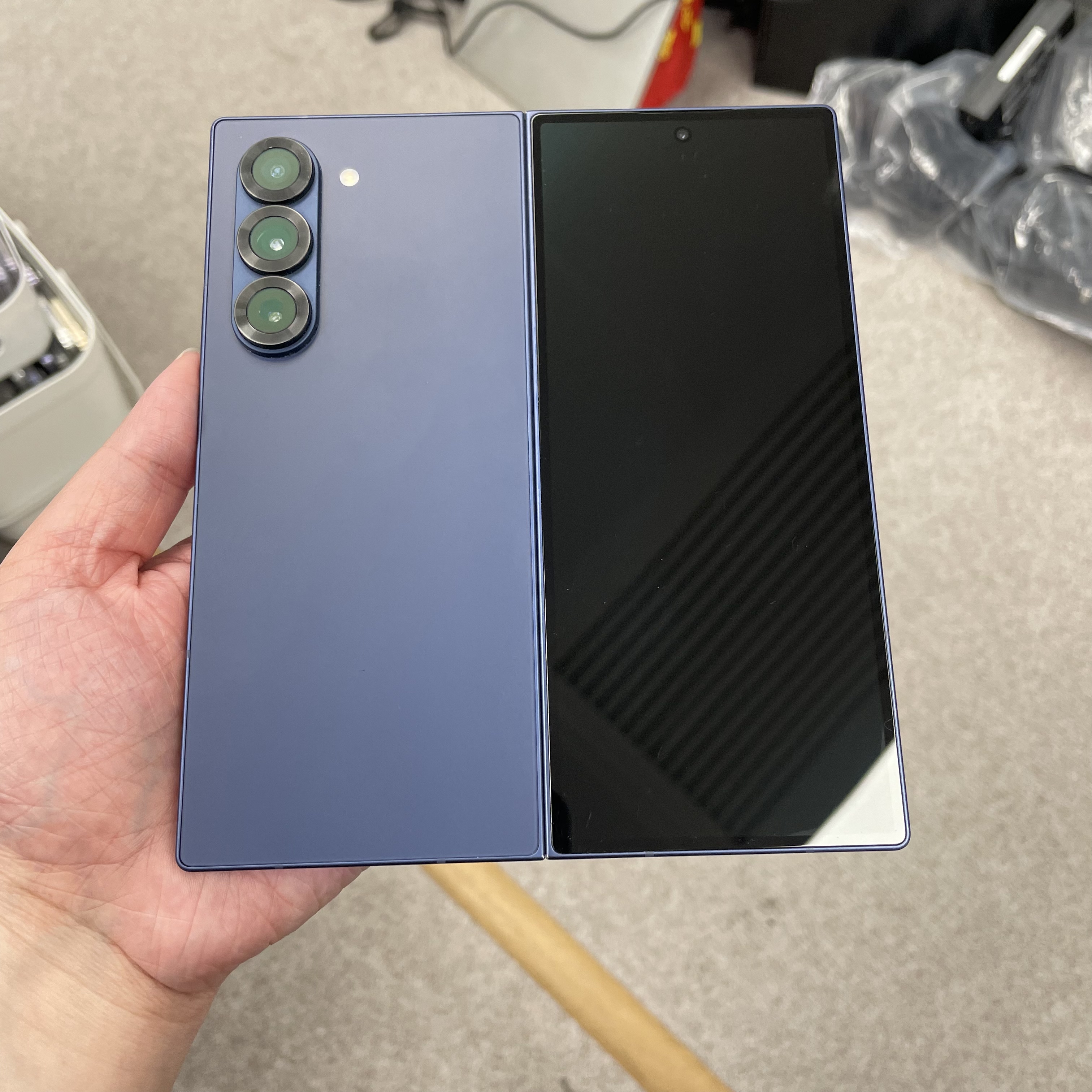 *6046 Galaxy Z Fold 6 勁靚機 12+512GB 藍色 blue