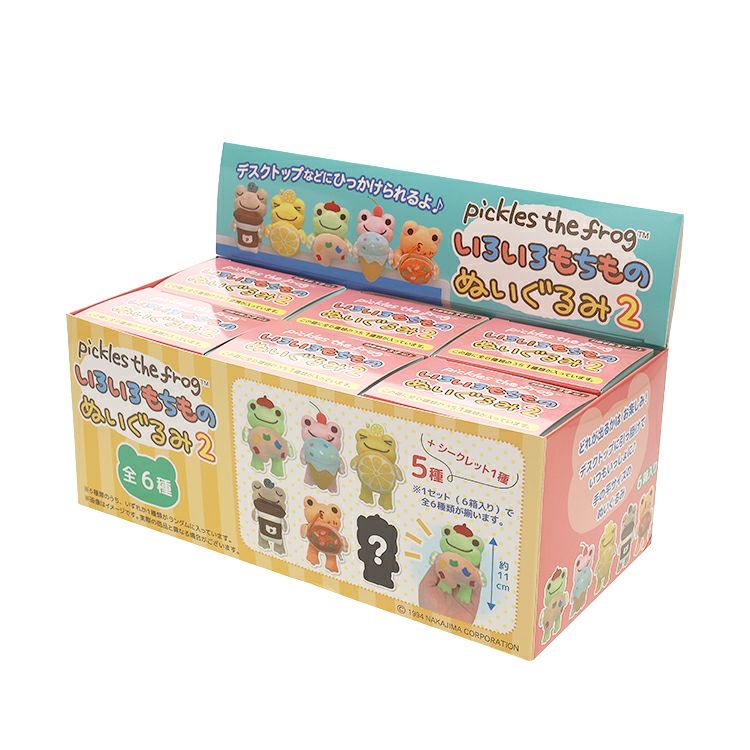 Pickles the frog 夾螢幕公仔