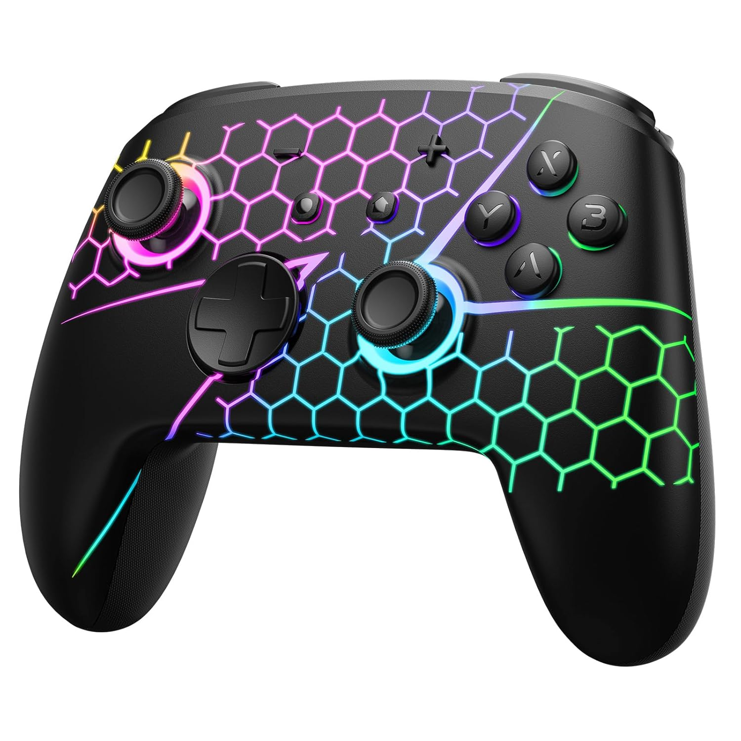 SW2 FUNLAB 螢火蟲加強版無線控制器 FF01 (Z)  Firefly EX Enhanced Wireless Controller for Nintendo Switch2/OLED/Lite FF01 (Z)  SW2-0356