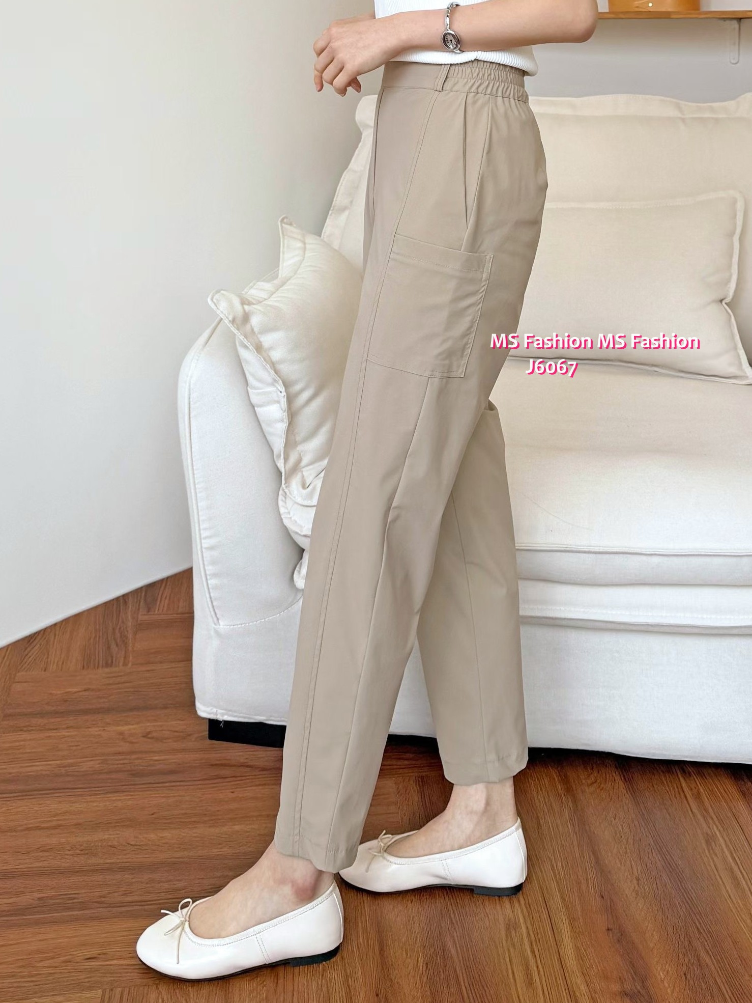 J6067 小修腳休閒褲