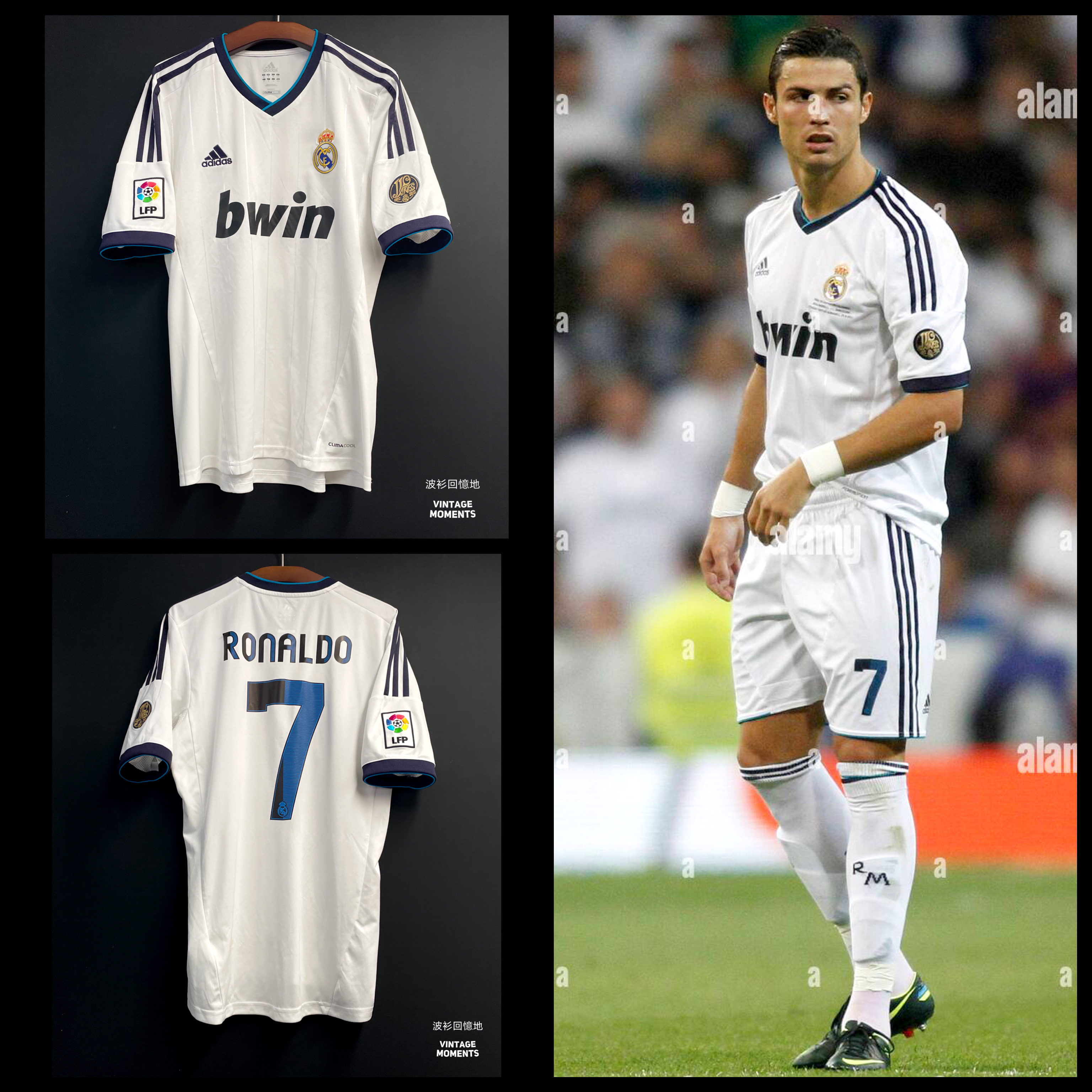 皇馬12/13主場 C朗拿度 REAL MADRID HOME SHIRT RONALDO