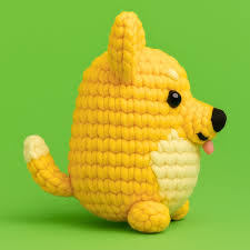 📦訂購 美國代購 Mini Crafts Chonk The Corgi Crochet Kit DIY 柯基針編織裝飾套裝 