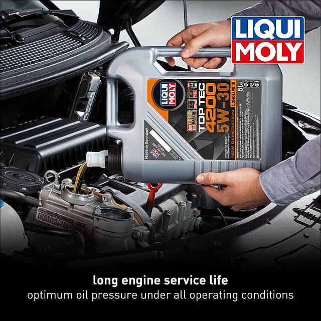 LIQUI MOLY Top Tec 4200 5W-30 (5L) 機油/潤滑油/偈油【原裝行貨】