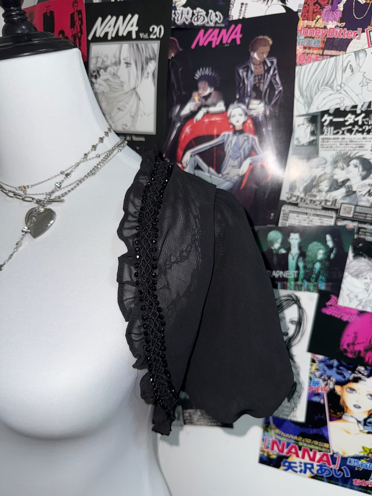 Puff Sleeve Sheer Bolero