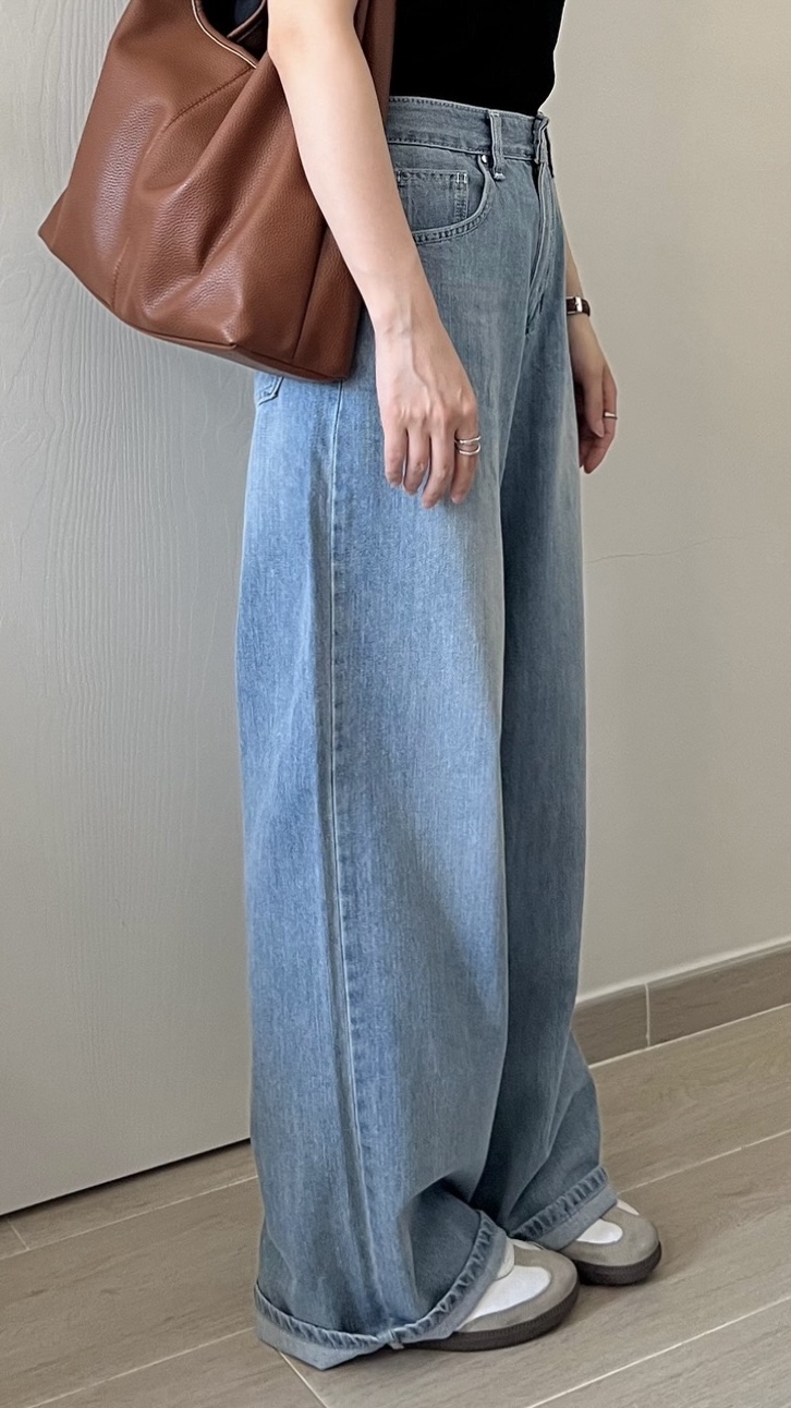 軟布大長腿牛仔褲 推薦