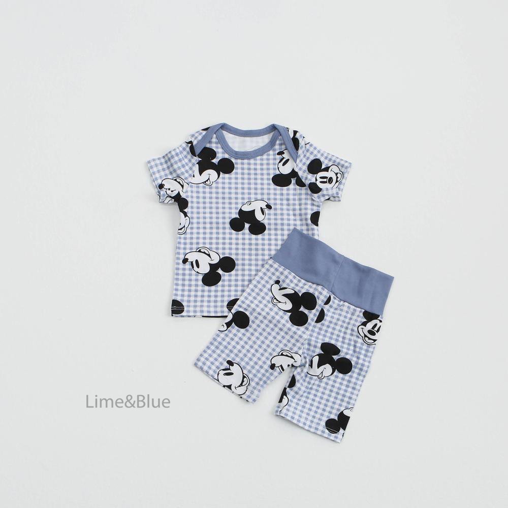 Summer Check Friends Loungewear Set