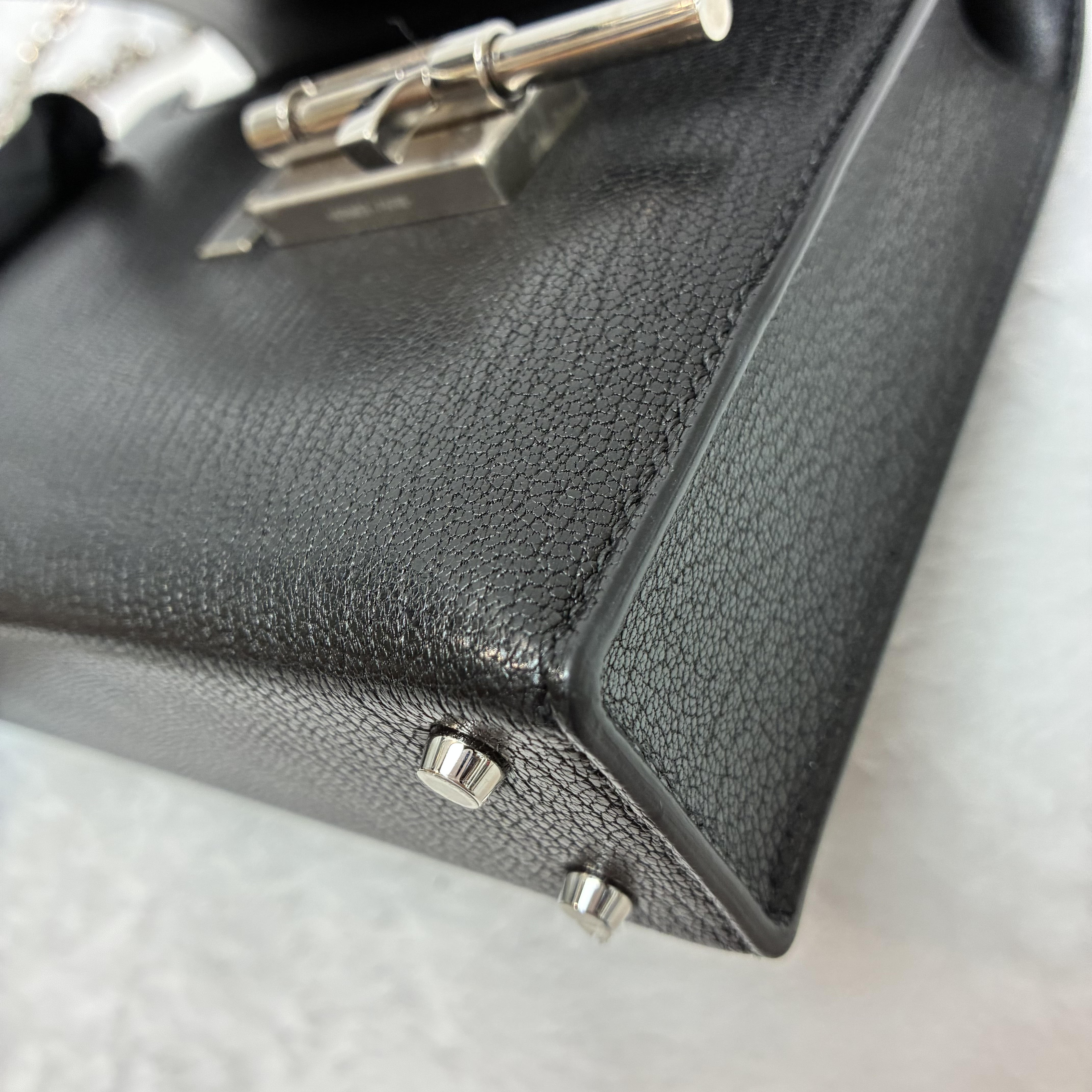 Hermes Mini Chevre Mysore Verrou Chaine 