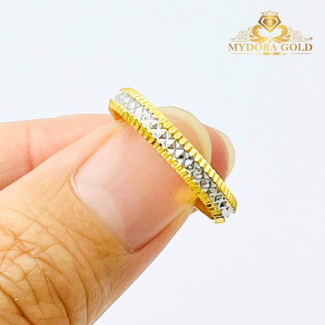 MYDORA Cincin Belah Rotan Linear Glam (5G) l EMAS 916/22K