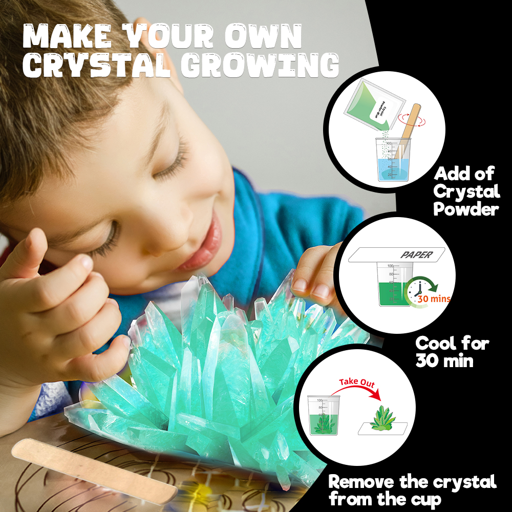 Big Bang Science ~ Make your own Crystal Growing