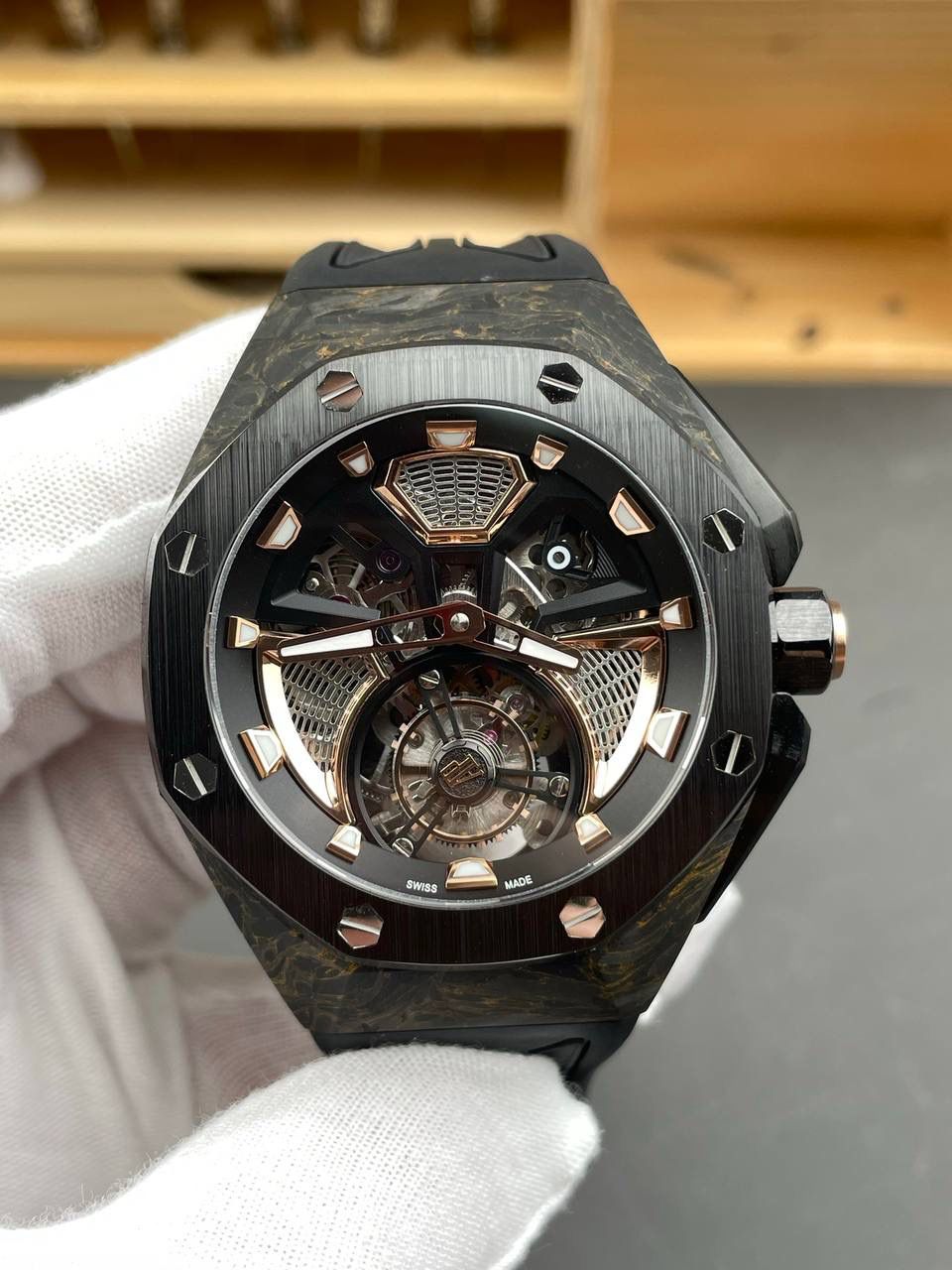 🚀爱彼皇家橡树概念 中东特别限量版 AP26638/42mm/手动陀飞轮💯
