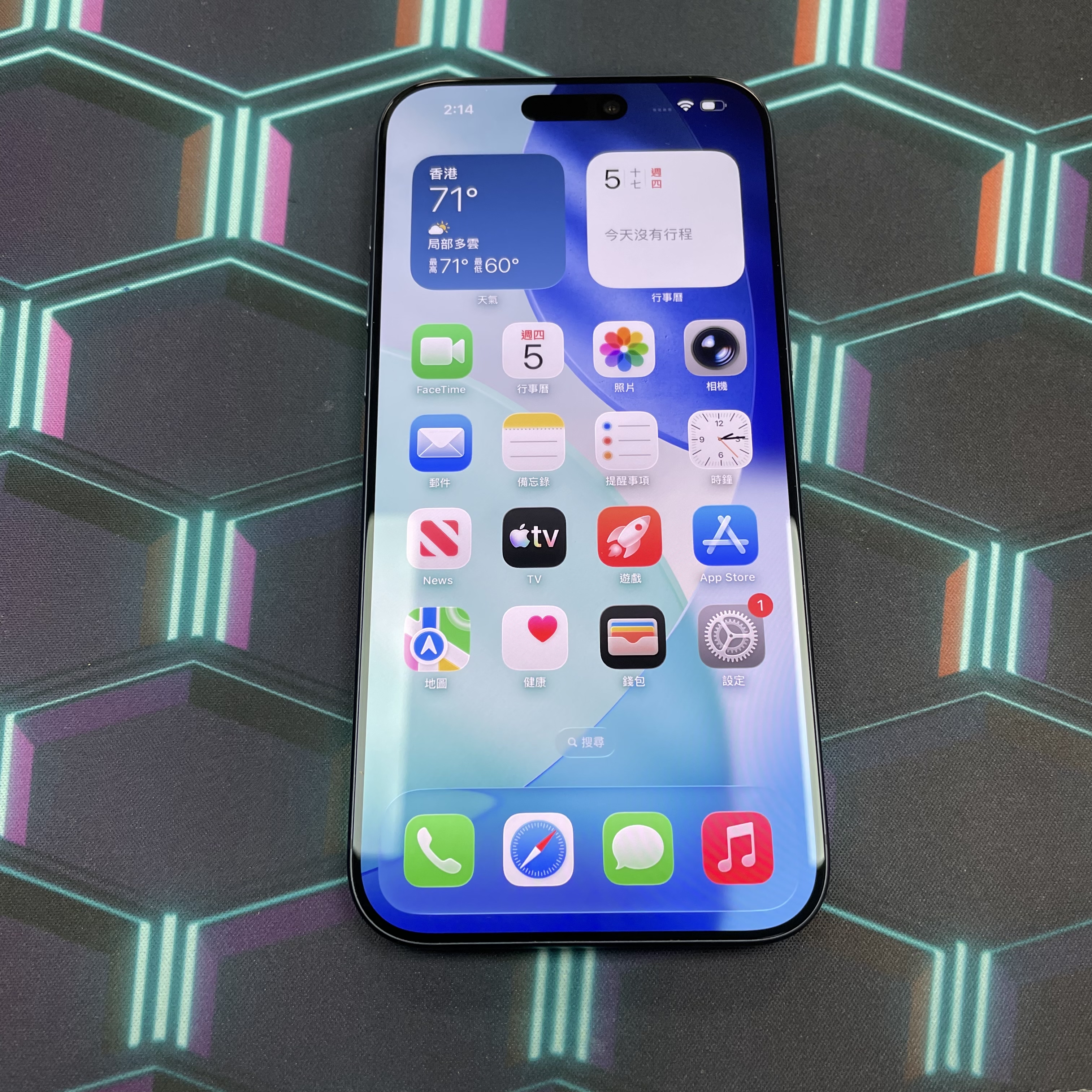 *6033 17 Promax 完美機 256GB 電100 藍色 blue