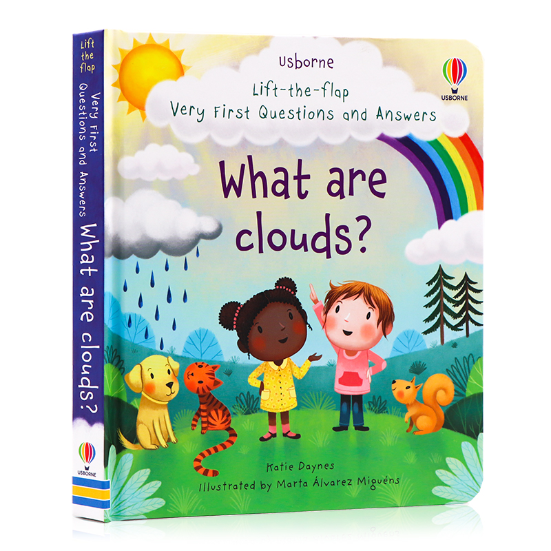 Usborne First Questions and Answers系列翻翻書What are Clouds 雲是什麼