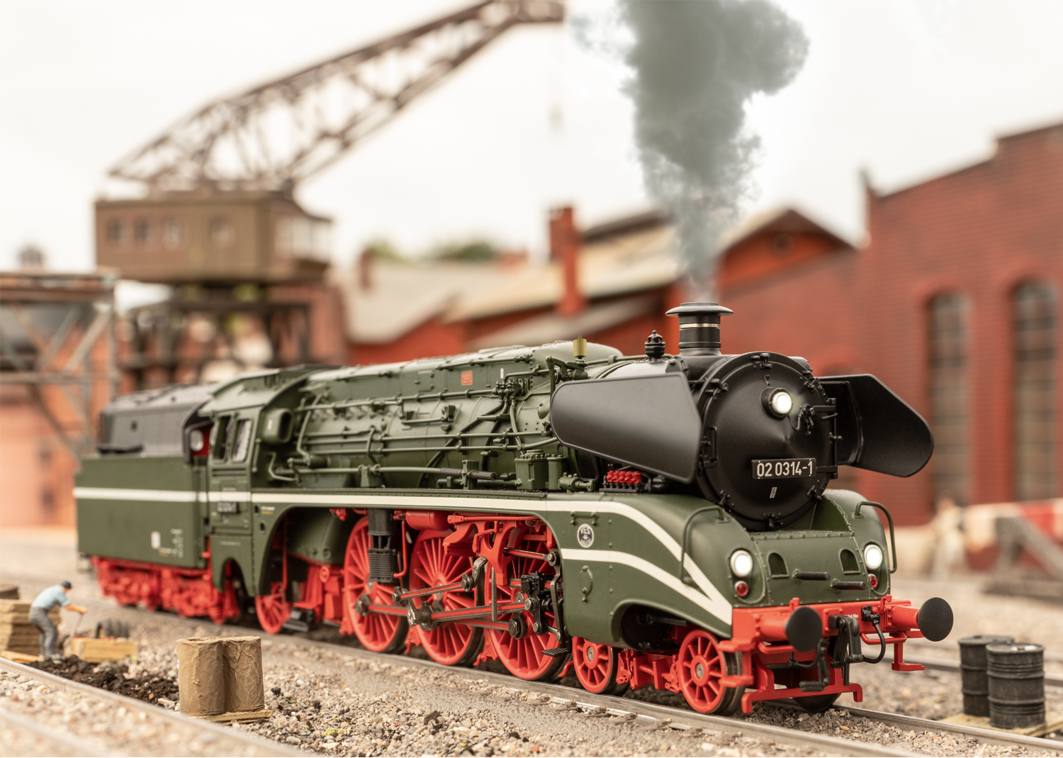 Trix BR 02 The "Schorsch" DCC sound & Smoke 