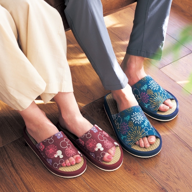 🎀【預訂】Disney 夏日拖鞋 Mickey 煙花