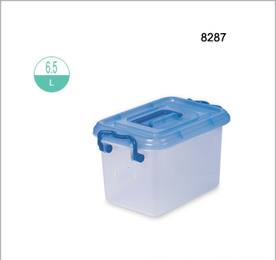 8287/6.5L有扣有手挽膠箱