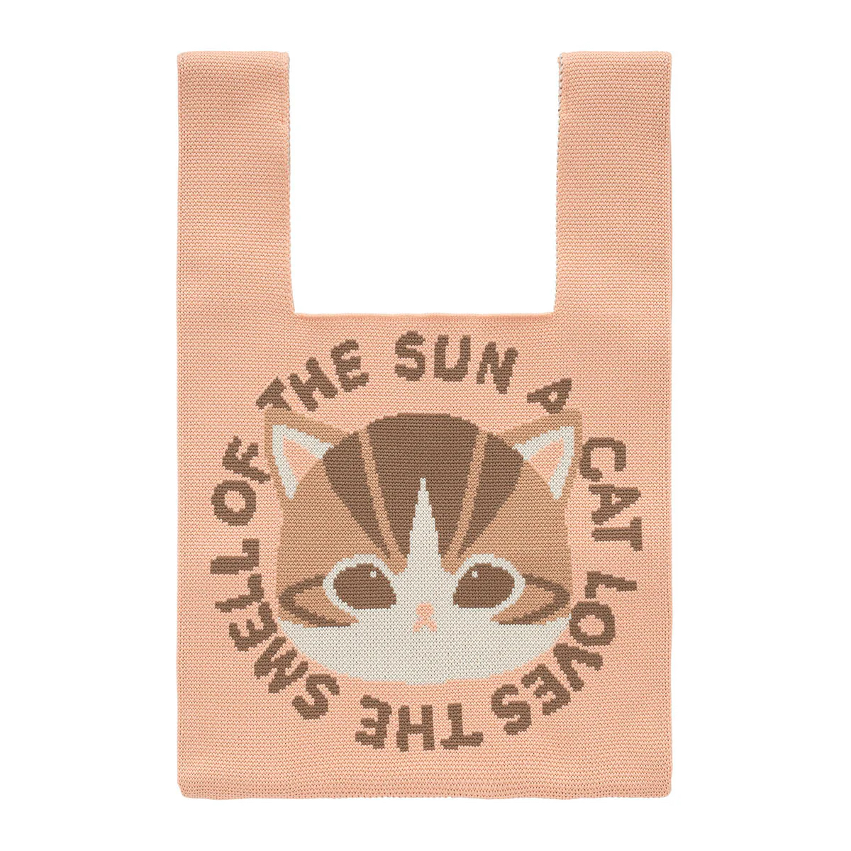 ✈️日本直送🇯🇵預訂🛍日本Mofusand 貓貓圖案針織包（ 藍色 / 粉紅色 / 棕色 ）