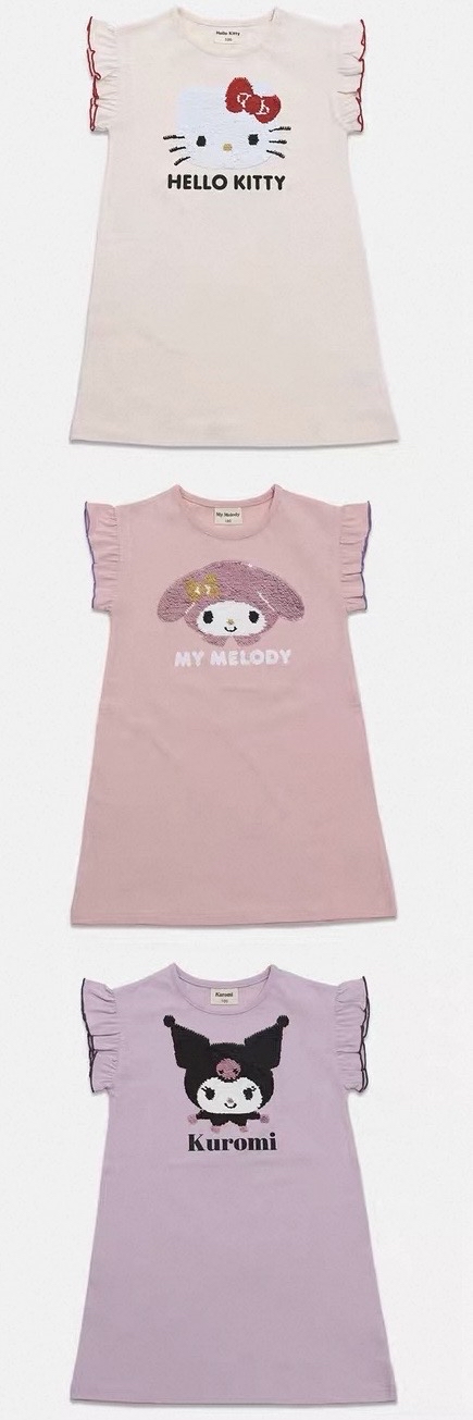 ▫️現貨▫️LeLe魔法閃片Sanrio 連身裙