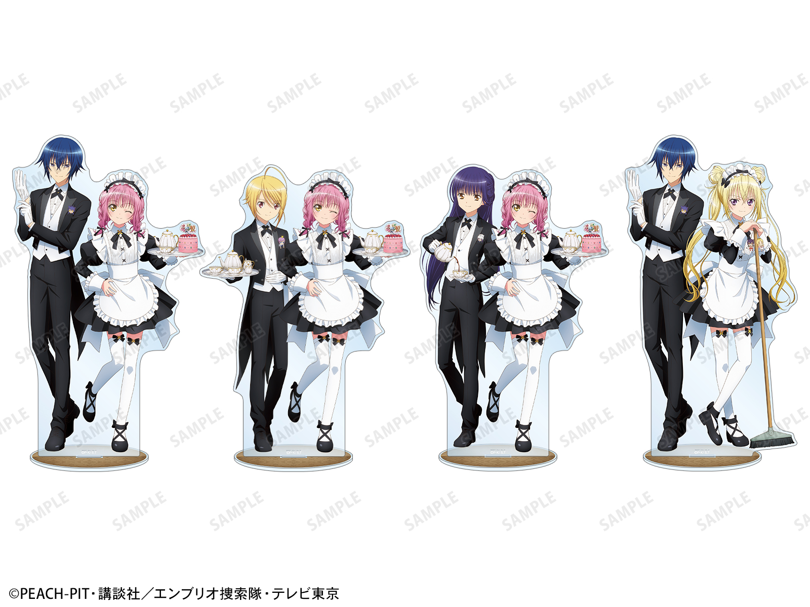 《Pre-Order》執事ver. 雙人 Acrylic Stand｜守護甜心Shugo Chara! POP UP SHOP in OIOI (26SC37-P)