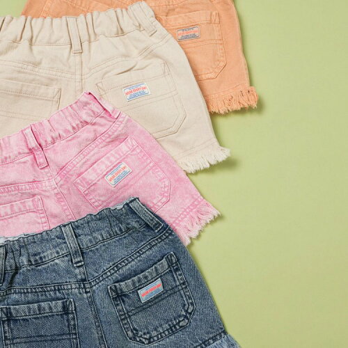 🆕【⭐訂購⭐】 🇯🇵日本直送🌀BREEZE 流蘇牛仔棉短褲［4款選］🌀[ELCA-0105] [260412]