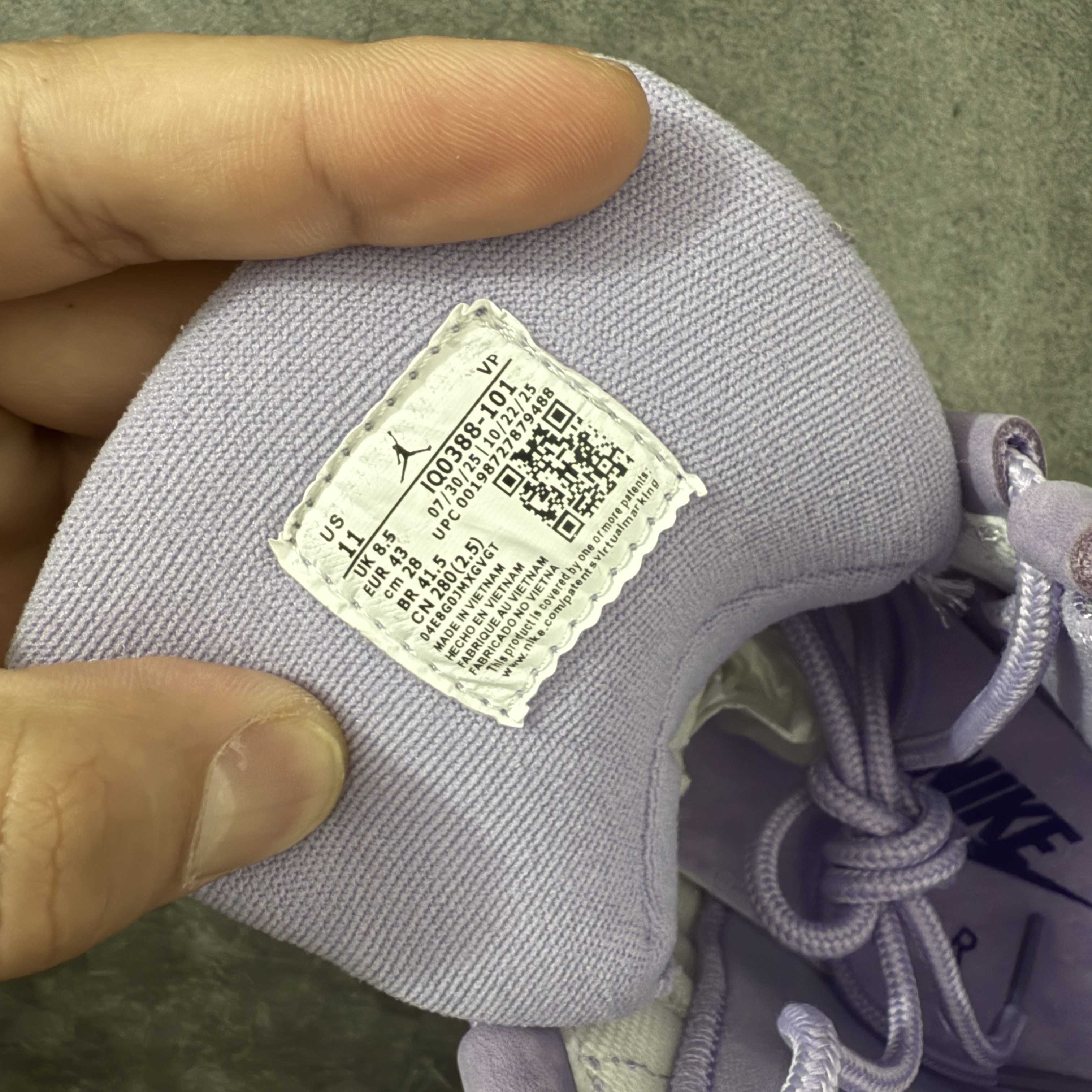 Air Jordan 10 Retro "Hydrangeas" IQ0388-101