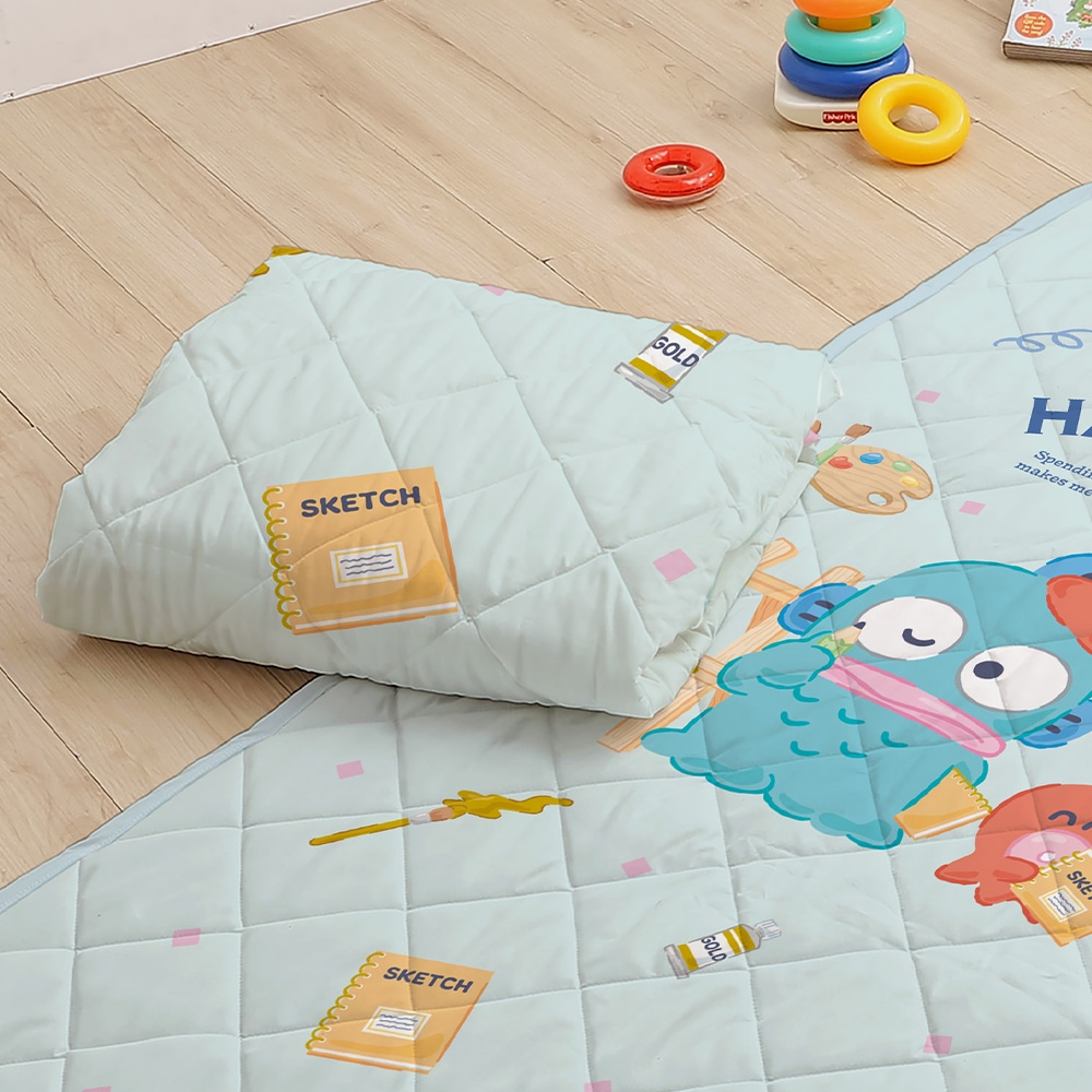 【台灣】SANRIO 兒童三合一睡墊組（水怪）