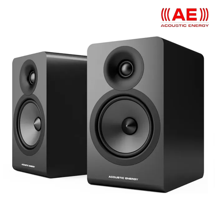 Acoustic Energy AE100 MK2 Compact 2-Way Bookshelf Speakers (Pair)
