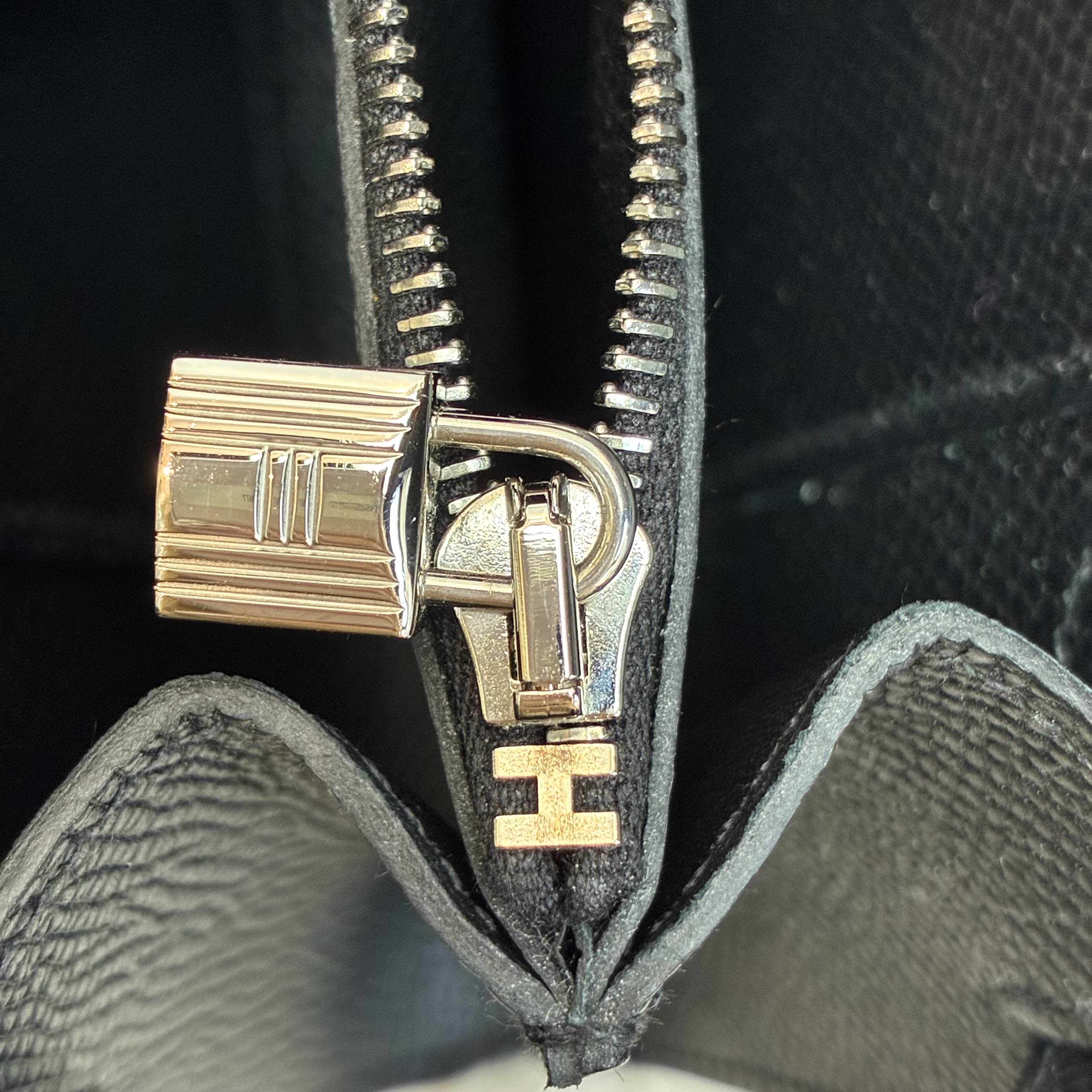 Hermes Kelly To Go 黑銀