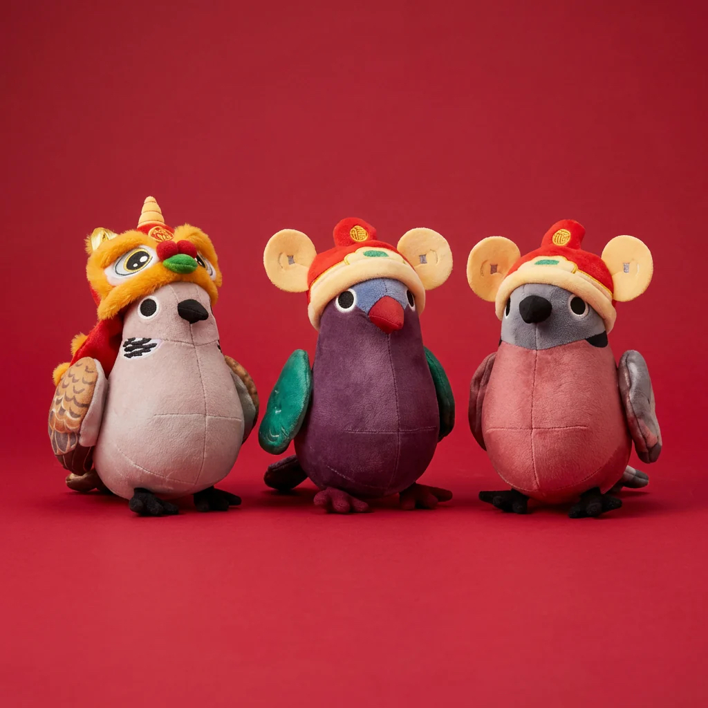 現貨 新年做乜鳩 發聲公仔