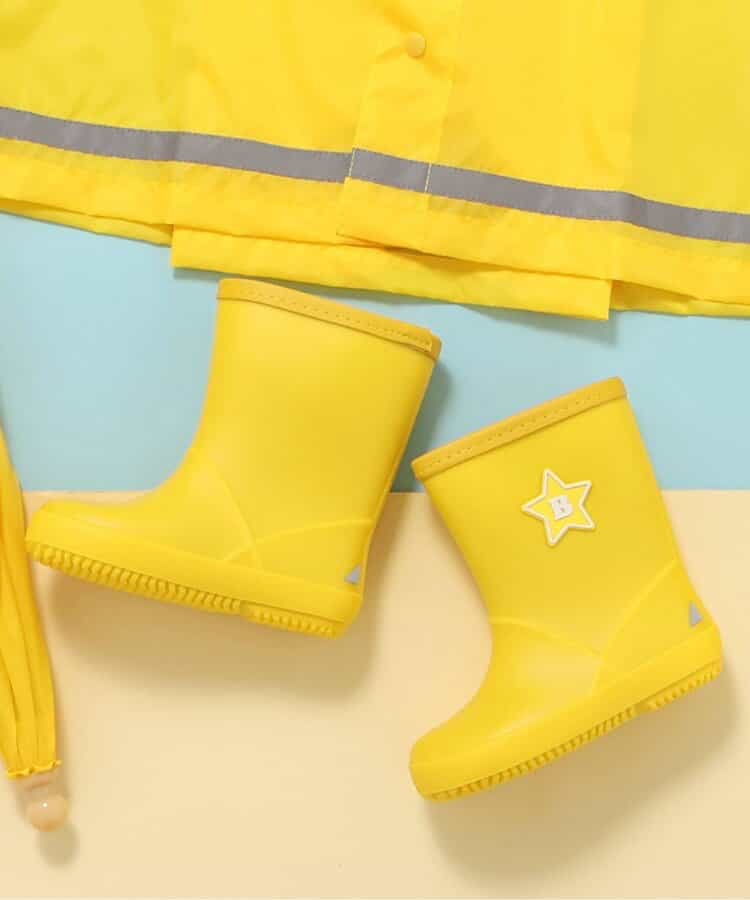 🇯🇵預訂 日本直送🇯🇵Breeze五色星星章兒童雨靴水靴