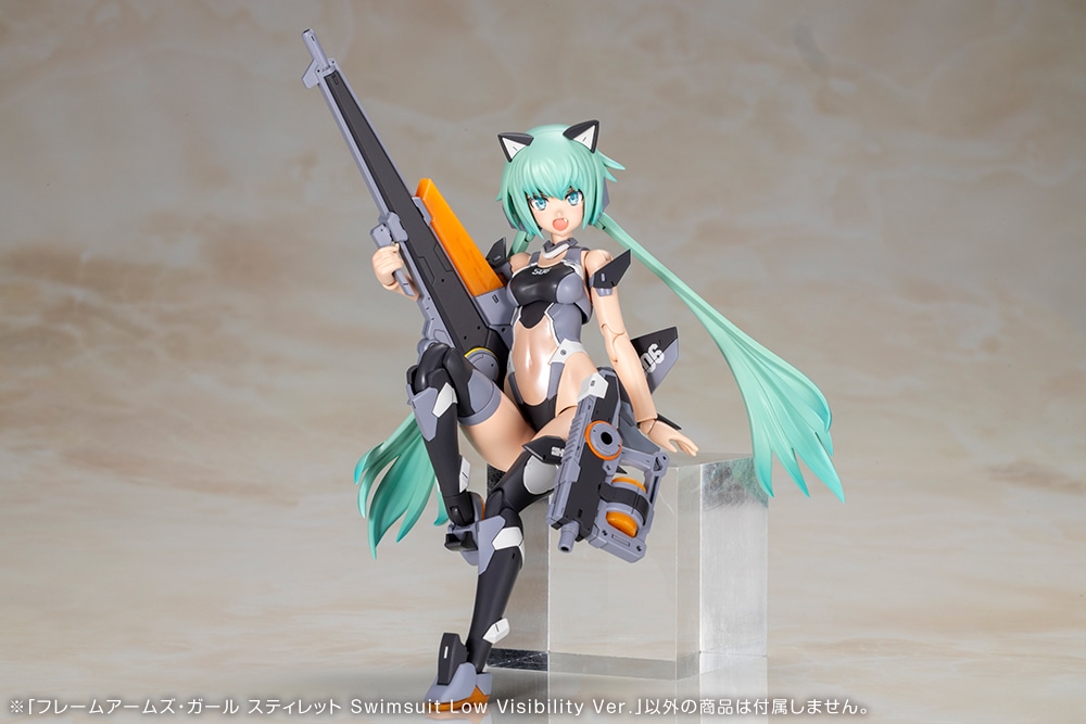(預訂訂金 $100) (總價 $260) 壽屋 Kotobukiya FAG Frame Arms Girl STYLET Swimsuit Low Visibility Ver. 模型 (KO07384) (行版) 
