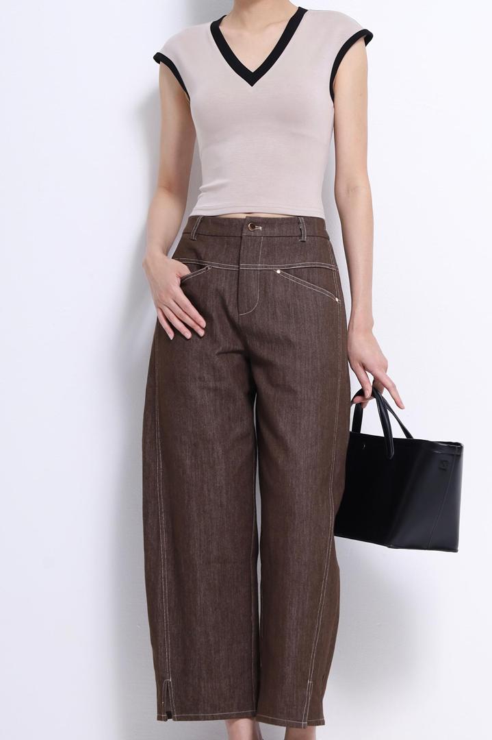 V领出袖上衣 2702