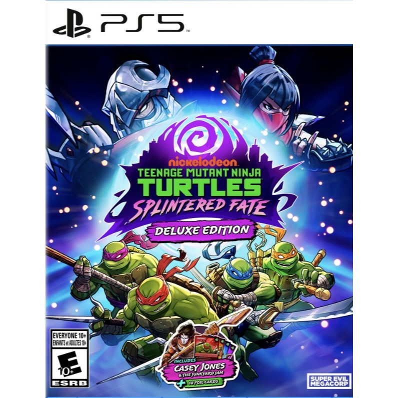 (🔥NEW RELEASE🔥) Teenage Mutant Ninja Turtles Splintered Fate Full Game (PS4 & PS5) Digital Download