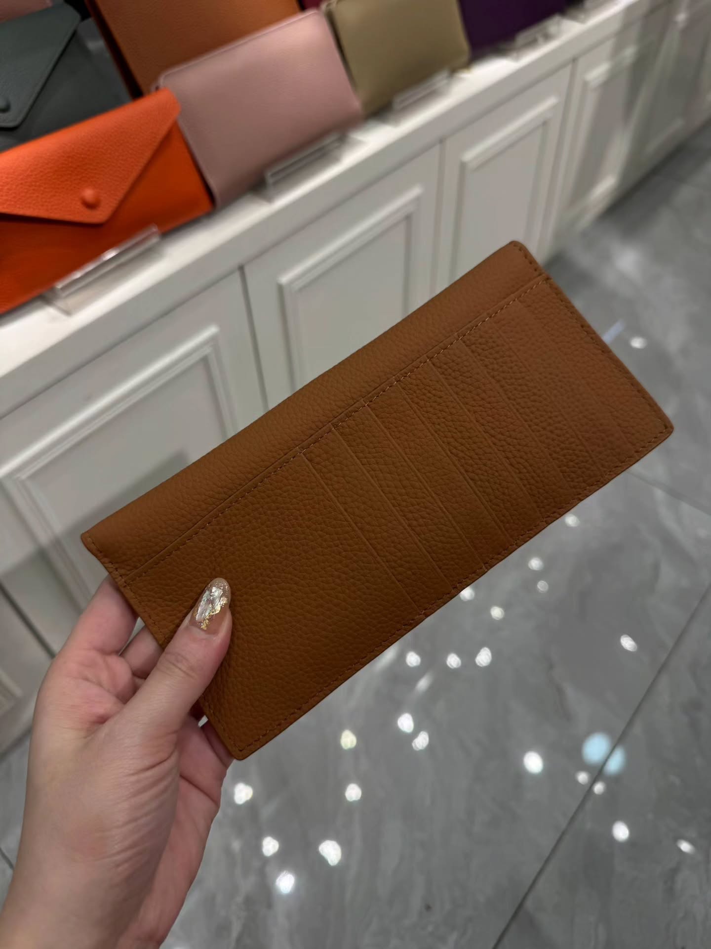 全皮革信封卡夹 🇨🇳