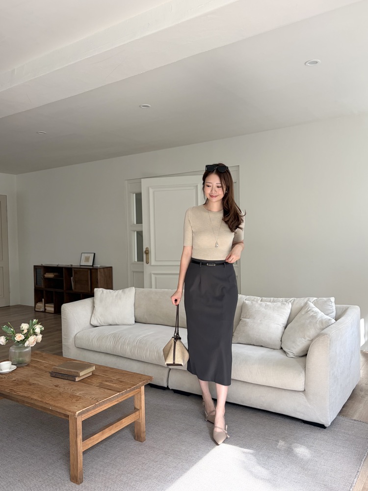 Essential Softy Daily Knit (Beige)