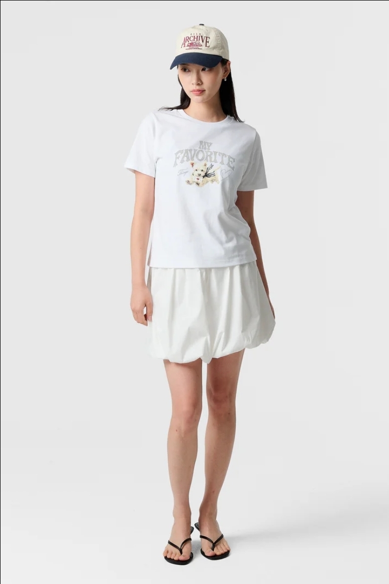 FILA Korea MY Favorite Puppy Tee⁠ 🐶(女裝Over Fit)
