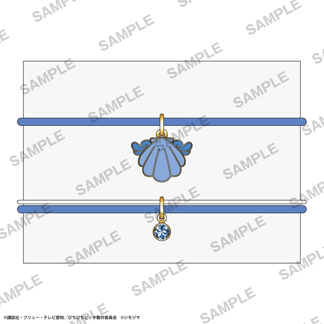  唱k小魚仙 玻璃珠吊飾橡筋手飾 日本製 #P-MMG0757 [kadokawa] (PRE-ORDER) [2026/10]