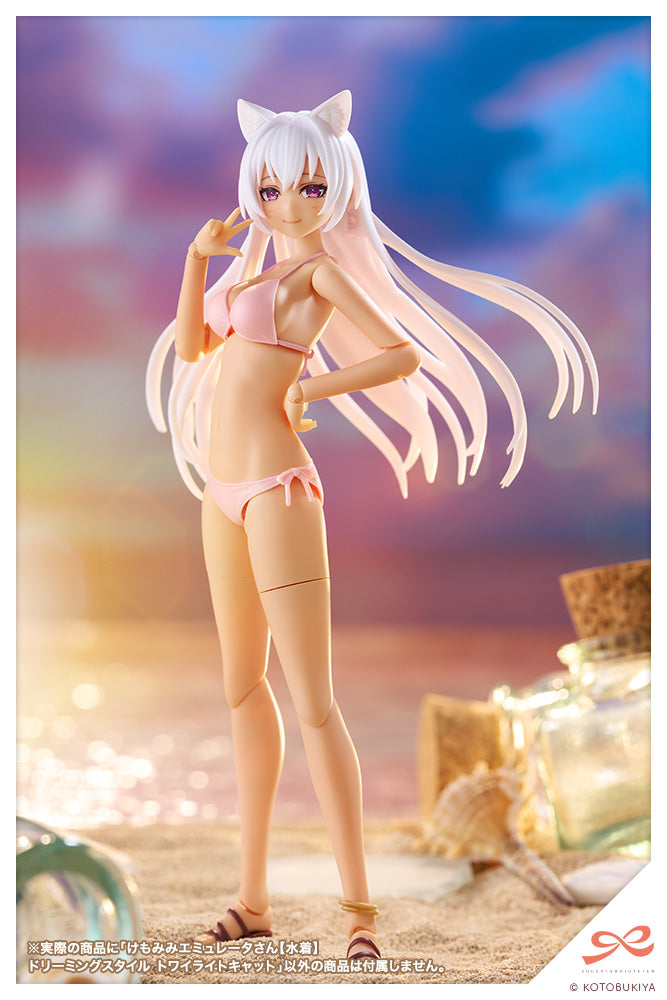 (預訂訂金 $100) (總價 $323) (壽屋店舖限定) 壽屋 Kotobukiya 創彩少女庭園 獸耳艾米莉塔【泳裝】夢幻風格 黃昏貓貓 模型 (行版) (KO09593) Dreaming Styletwilight Cat