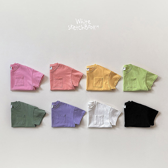 🇰🇷WhiteSketchBook tee