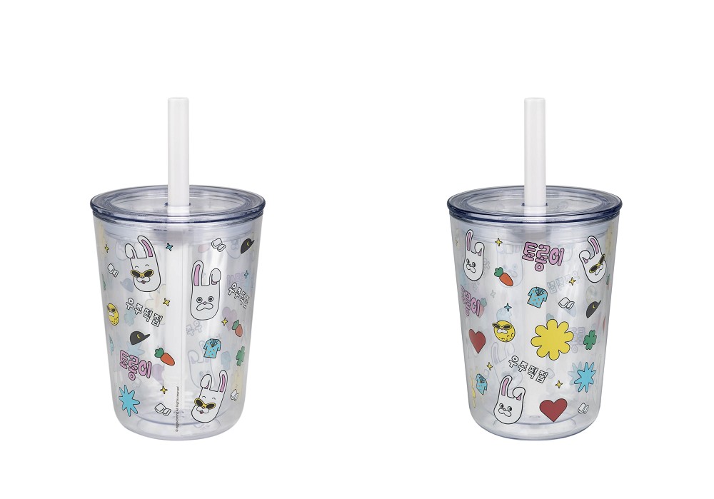 📦訂購 台灣代購 野獸國 地球娛樂室 雙層粗吸管杯