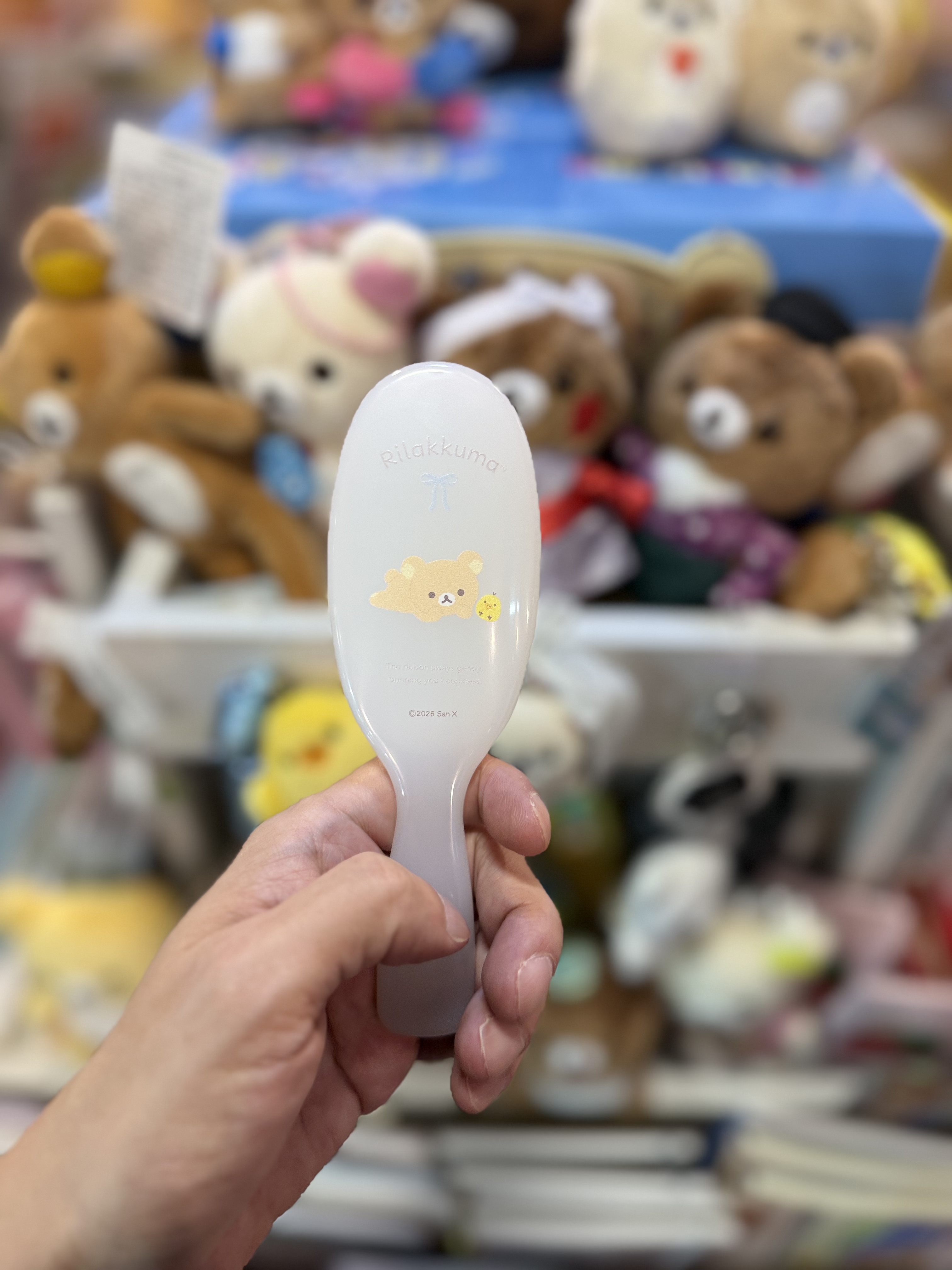 《現貨》全新Rilakkuma絲帶系列頭梳