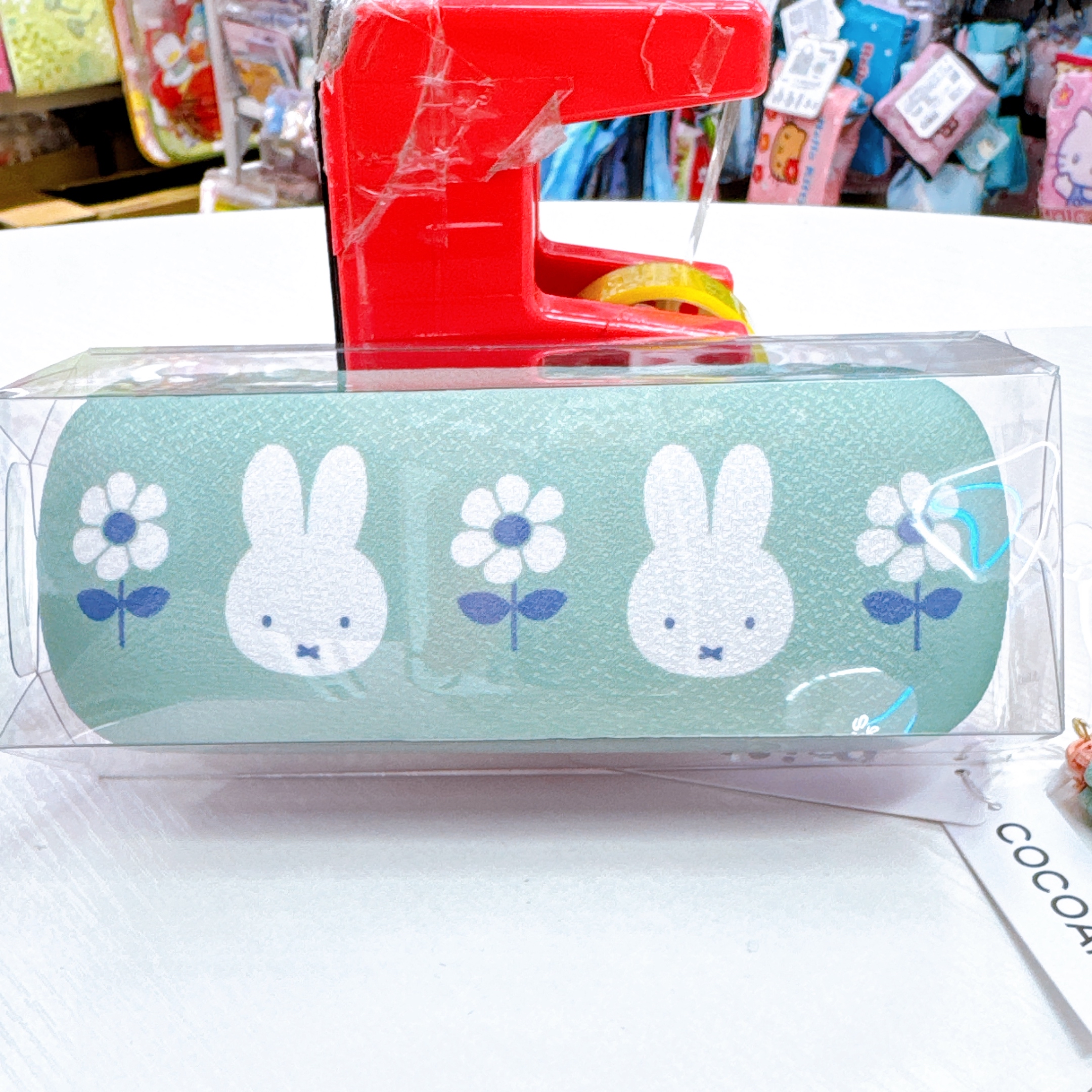 日本直送Miffy 花花系列眼鏡盒/散子包/公仔頭掛飾