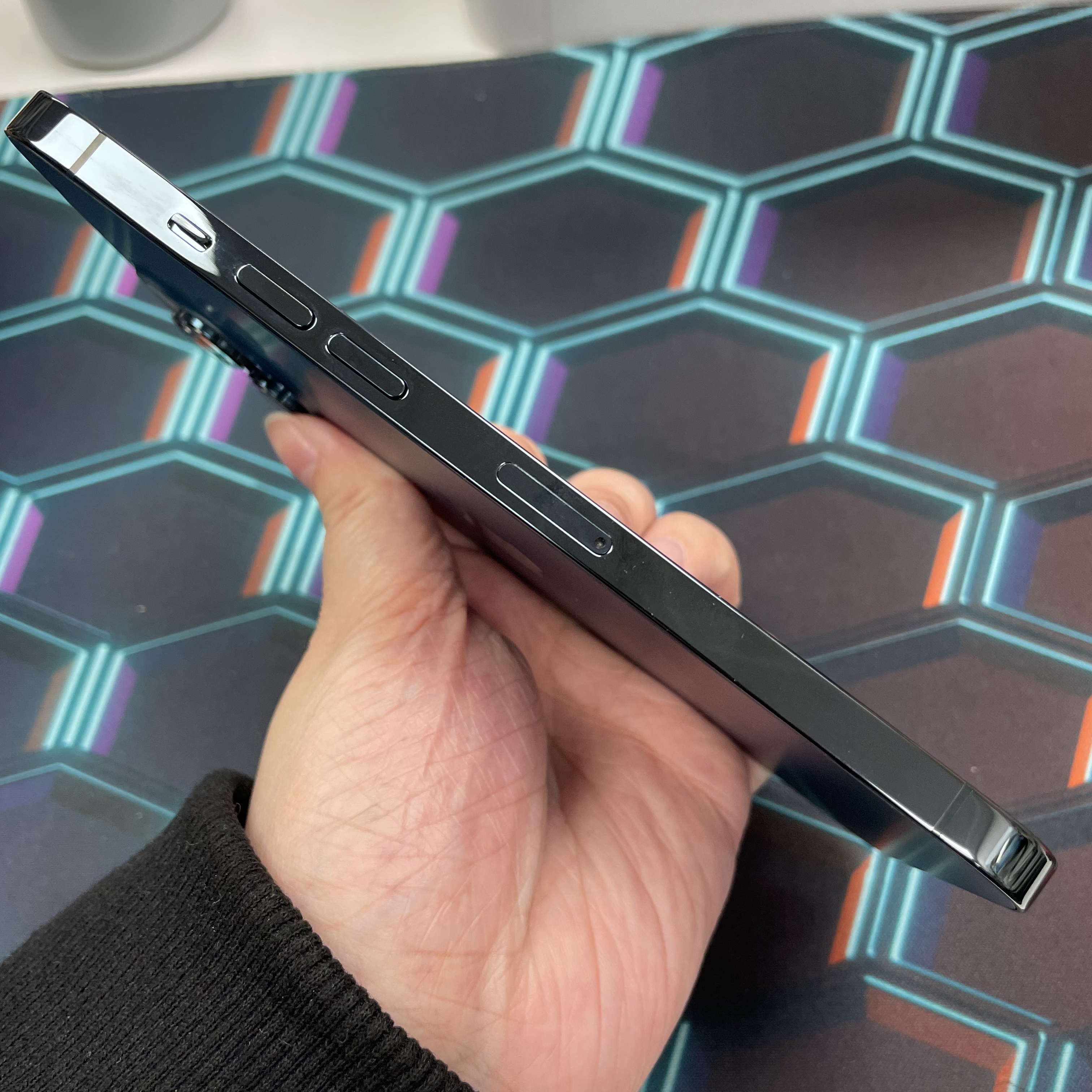 *6186 12 Promax 完美機 256GB 電100 藍色 blue