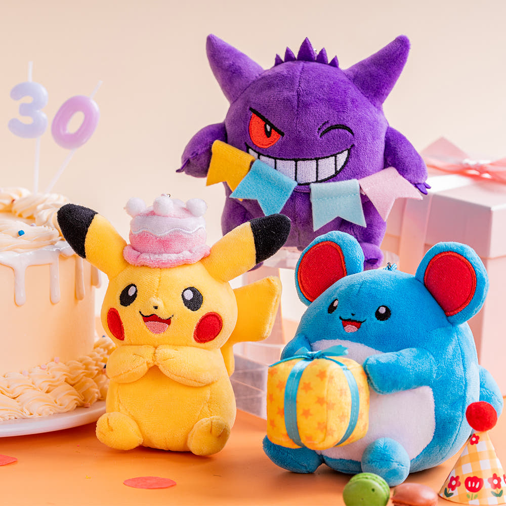 [Pokemon x LOTTE CINEMA] 30週年 Party Time 公仔匙扣盲盒