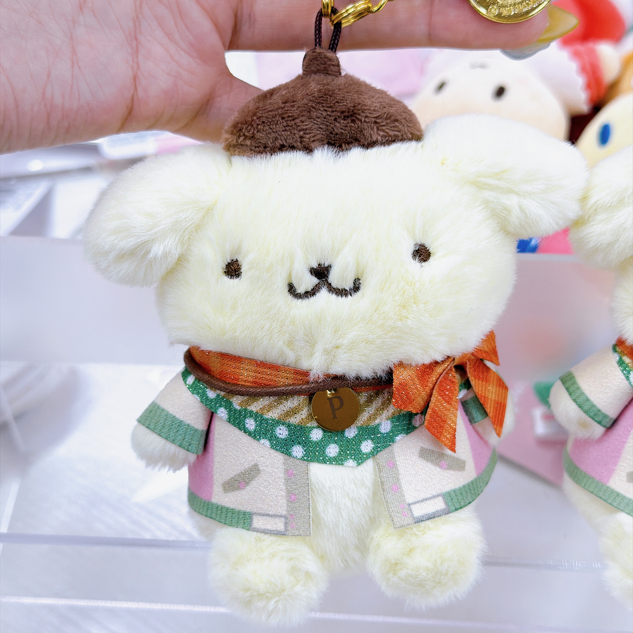 日本直送日本版puroland 限定版布甸狗公仔掛飾